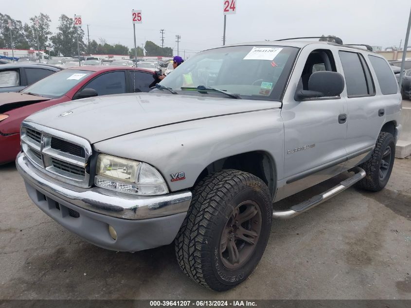 1998 Dodge Durango Slt VIN: 1B4HS28Y7WF203182 Lot: 39641207