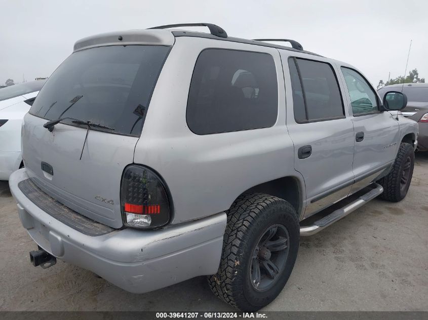 1998 Dodge Durango Slt VIN: 1B4HS28Y7WF203182 Lot: 39641207