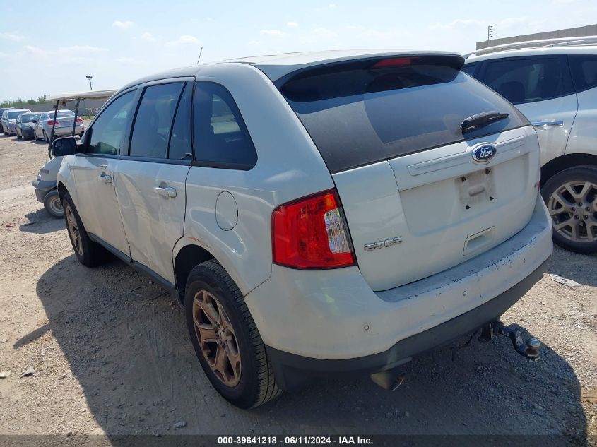 2013 Ford Edge Sel VIN: 2FMDK3JC6DBB98511 Lot: 39641218