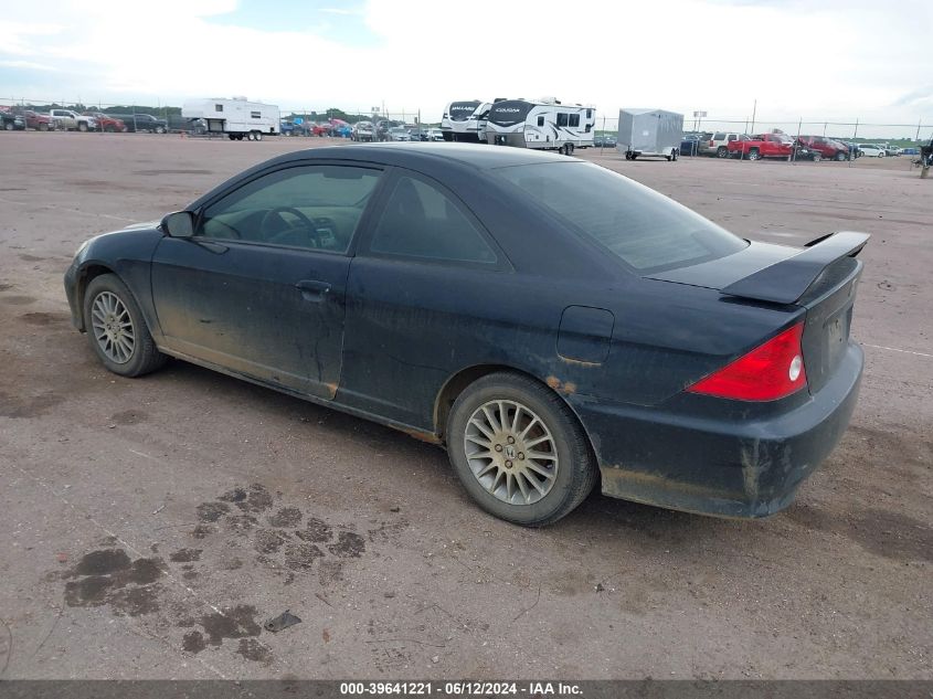 2005 Honda Civic Ex VIN: 1HGEM22965L040687 Lot: 39641221