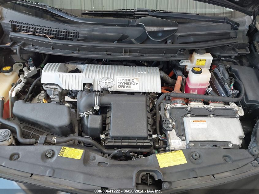 2012 Toyota Prius Two VIN: JTDKN3DU8C5525310 Lot: 39641222