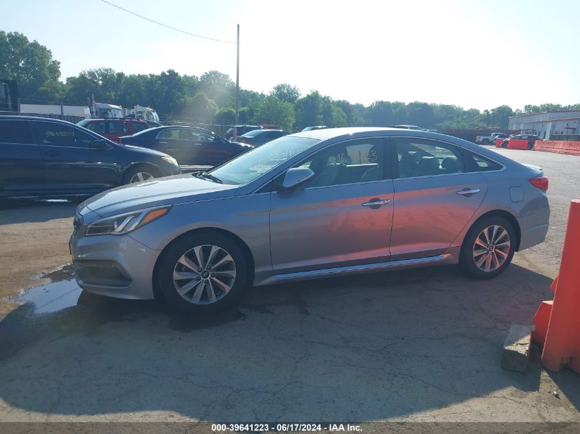 2015 Hyundai Sonata Sport VIN: 5NPE34AF8FH228301 Lot: 39641223