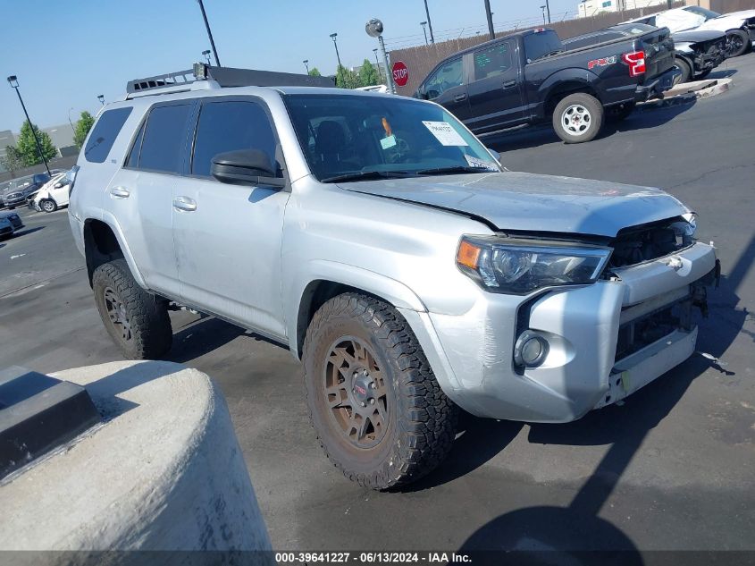 2016 Toyota 4Runner Sr5 VIN: JTEBU5JR4G5287715 Lot: 39641227