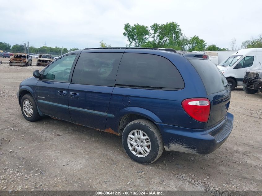 2001 Dodge Grand Caravan Sport VIN: 1B4GP443X1B165420 Lot: 39641239