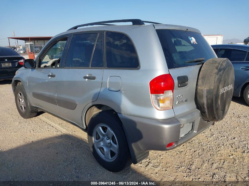 2002 Toyota Rav4 VIN: JTEHH20V326066363 Lot: 39641245