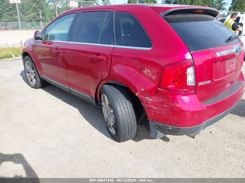 2012 Ford Edge Limited VIN: 2FMDK3KC8CBA41043 Lot: 39641248