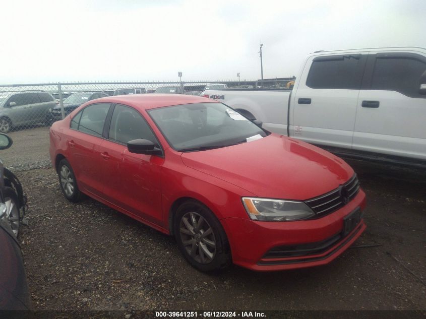 2015 Volkswagen Jetta 1.8T Se VIN: 3VWD17AJ5FM340200 Lot: 39641251