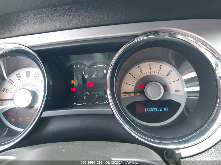 2011 Ford Mustang V6 Premium VIN: 1ZVBP8EM5B5126579 Lot: 39641265