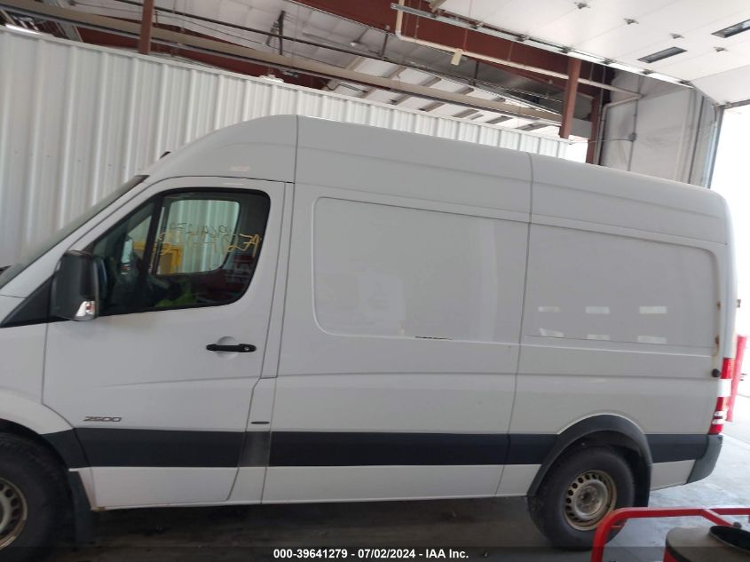 2014 Mercedes-Benz Sprinter 2500 Normal Roof VIN: WD3PE7DC2E5911044 Lot: 39641279