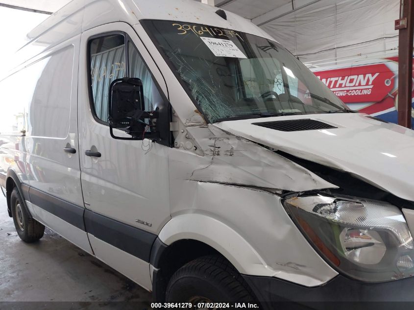 2014 Mercedes-Benz Sprinter 2500 Normal Roof VIN: WD3PE7DC2E5911044 Lot: 39641279