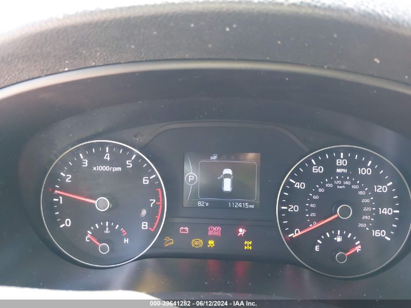 2018 Kia Sportage Lx VIN: KNDPMCACXJ7344215 Lot: 39641282