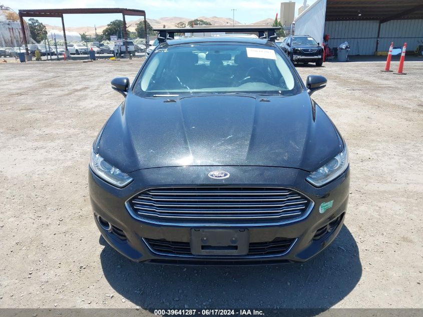 2015 Ford Fusion Energi Titanium VIN: 3FA6P0SU0FR206732 Lot: 39641287