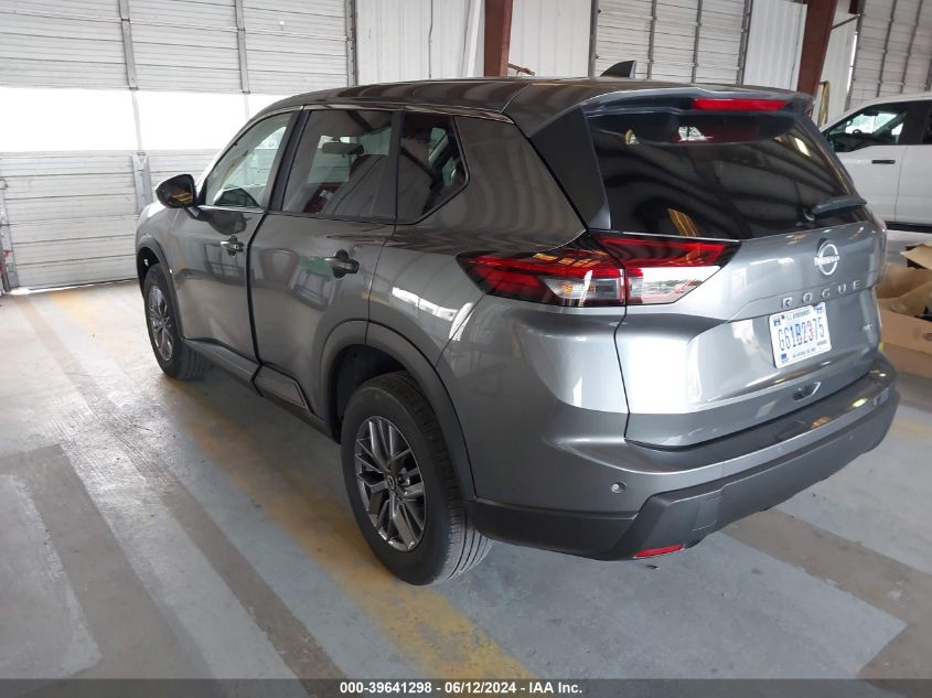 2024 Nissan Rogue S Intelligent Awd VIN: 5N1BT3AB3RC749545 Lot: 39641298