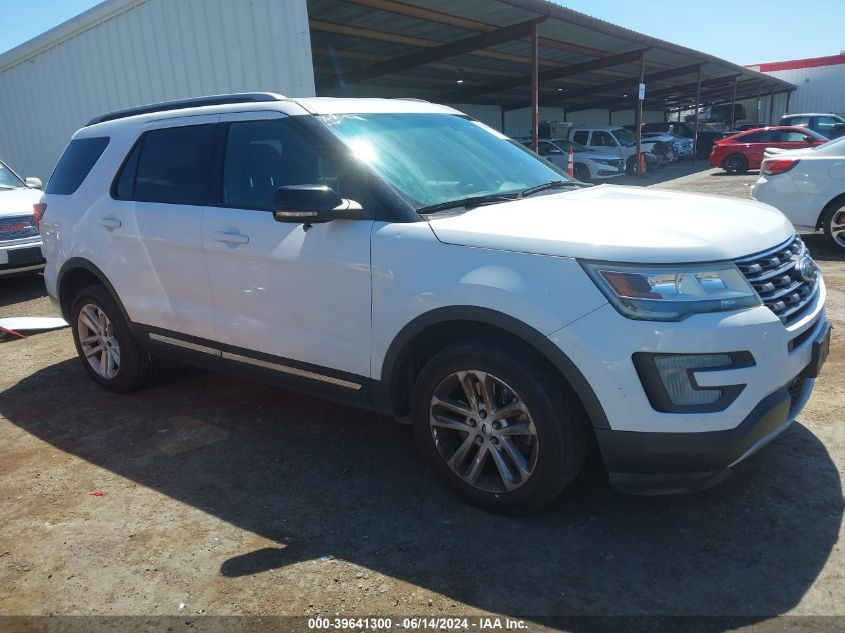 2017 Ford Explorer Xlt VIN: 1FM5K7D86HGA76717 Lot: 39641300