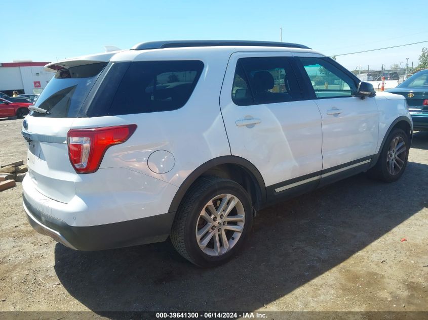 2017 Ford Explorer Xlt VIN: 1FM5K7D86HGA76717 Lot: 39641300