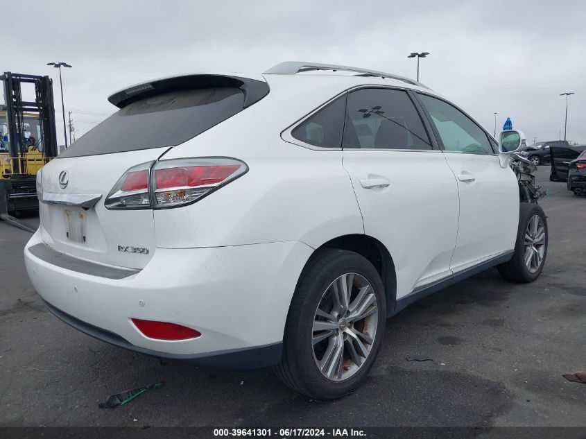 2015 Lexus Rx 350 VIN: 2T2ZK1BA4FC205277 Lot: 39641301