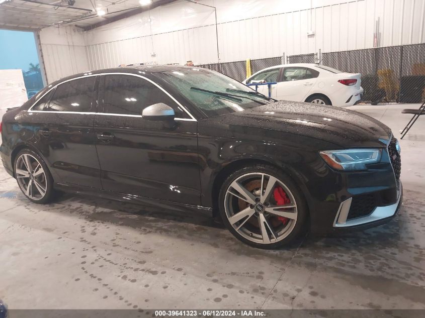 2017 Audi Rs 3 2.5T VIN: WUABWGFF7H1900284 Lot: 39641323