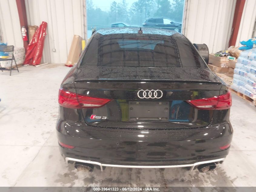 2017 Audi Rs 3 2.5T VIN: WUABWGFF7H1900284 Lot: 39641323