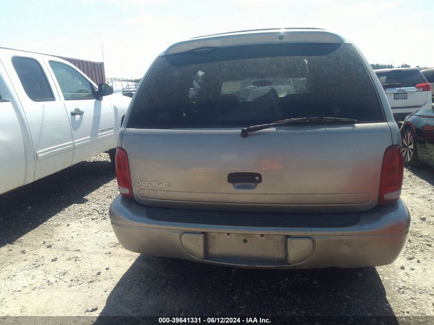 2000 Dodge Durango VIN: 1B4HR28Y3YF153301 Lot: 39641331