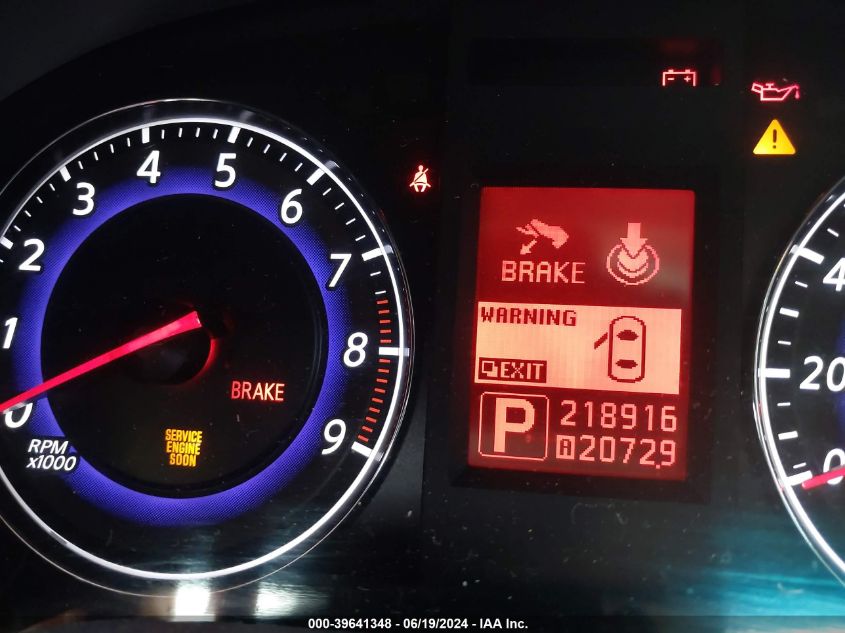 2009 Infiniti G37 Journey VIN: JNKCV61EX9M309314 Lot: 39641348