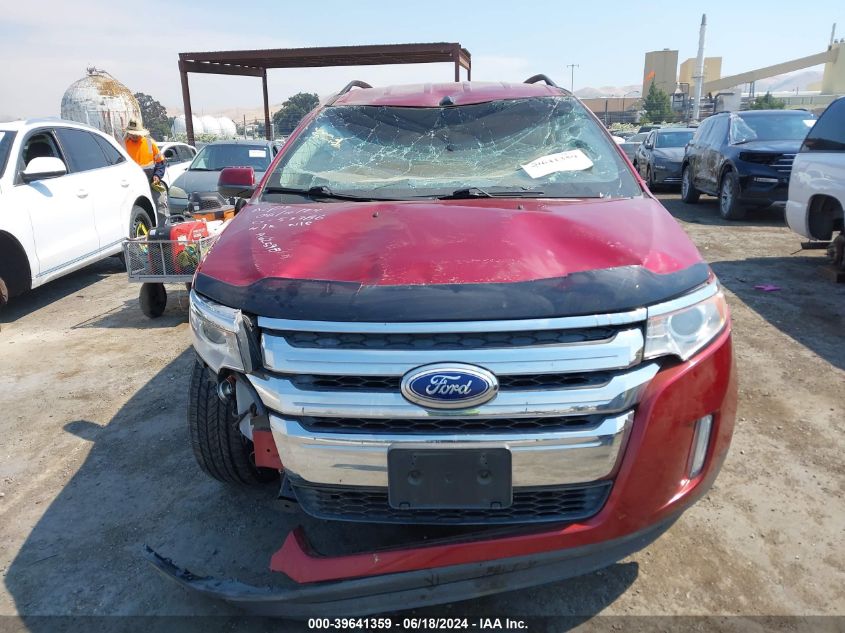 2014 Ford Edge Sel VIN: 2FMDK4JC1EBA62598 Lot: 39641359