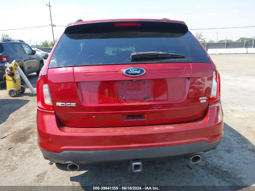 2014 Ford Edge Sel VIN: 2FMDK4JC1EBA62598 Lot: 39641359