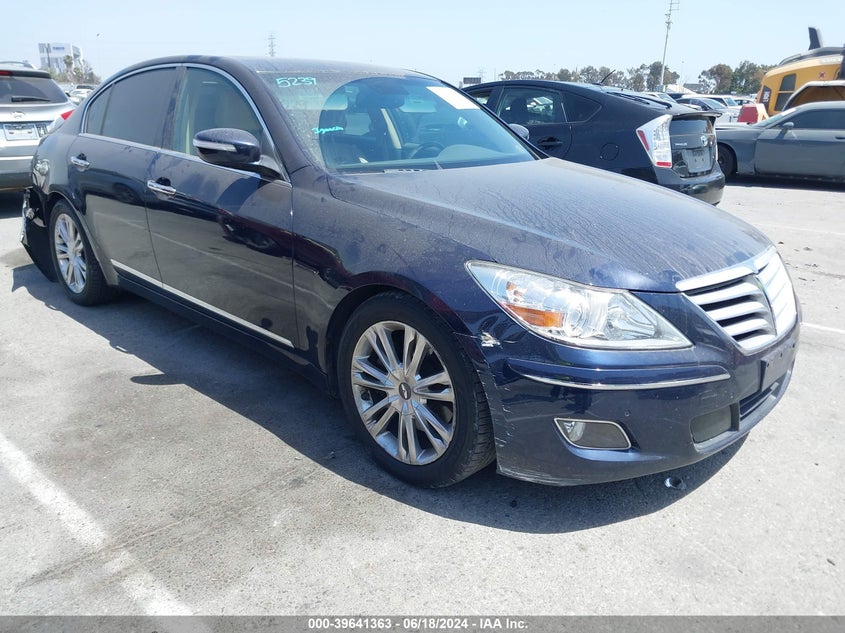 2010 Hyundai Genesis 4.6 VIN: KMHGC4DF4AU111040 Lot: 39641363