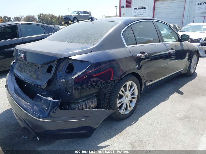 2010 Hyundai Genesis 4.6 VIN: KMHGC4DF4AU111040 Lot: 39641363