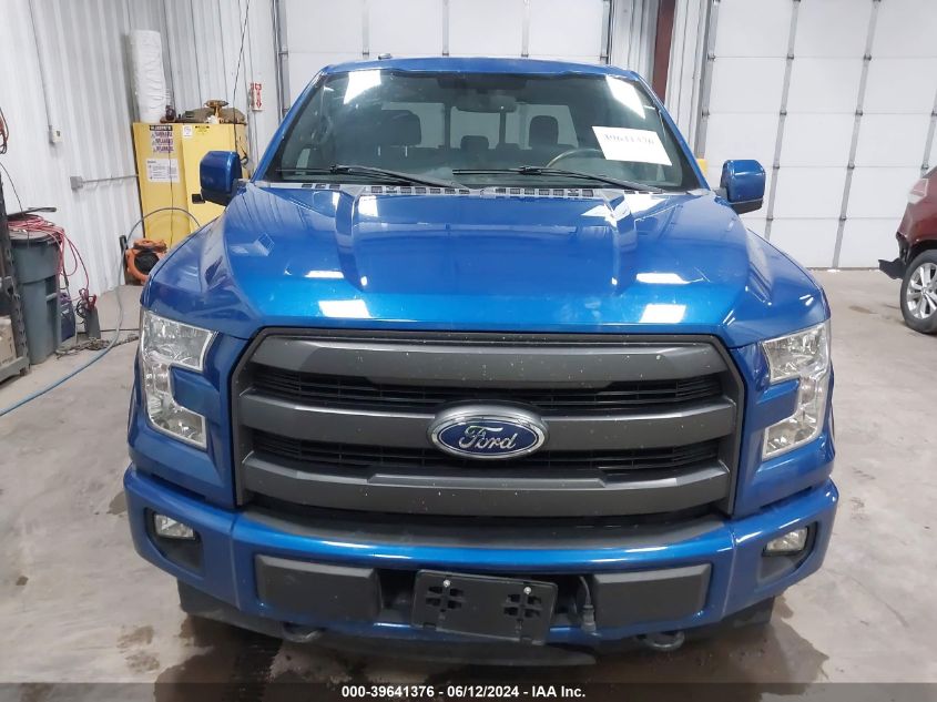 2017 Ford F-150 Lariat VIN: 1FTEW1EP2HKC95389 Lot: 39641376