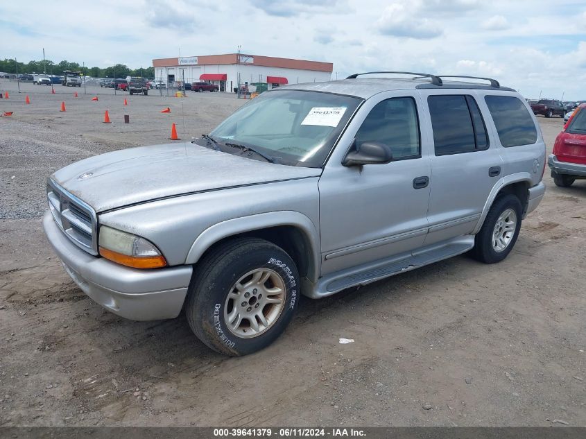 2003 Dodge Durango Slt VIN: 1D4HR48N63F562814 Lot: 39641379