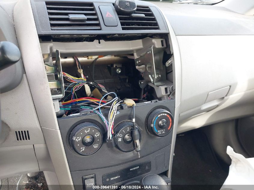 2009 Toyota Corolla Le VIN: 1NXBU40E19Z095623 Lot: 39641391