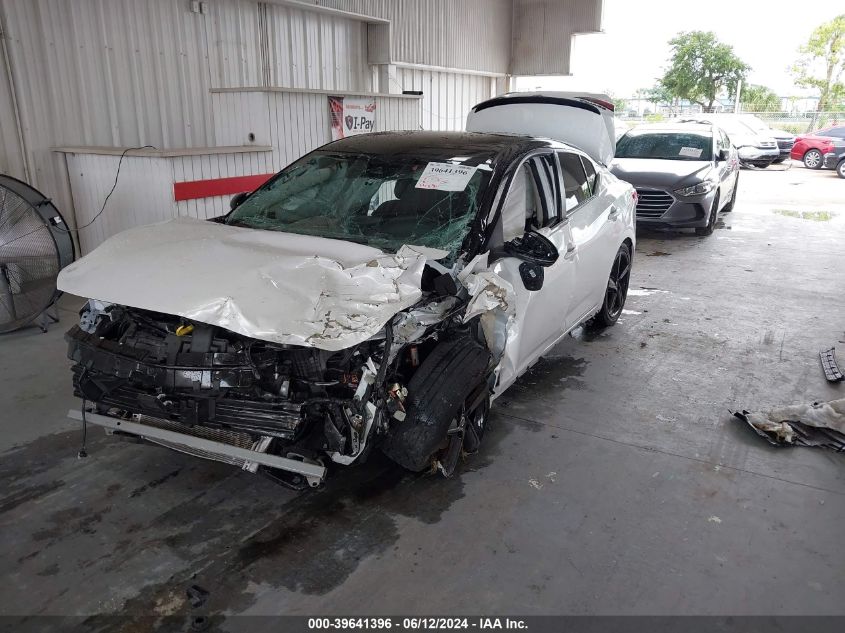 2022 Nissan Sentra Sr Xtronic Cvt VIN: 3N1AB8DV4NY287460 Lot: 39641396