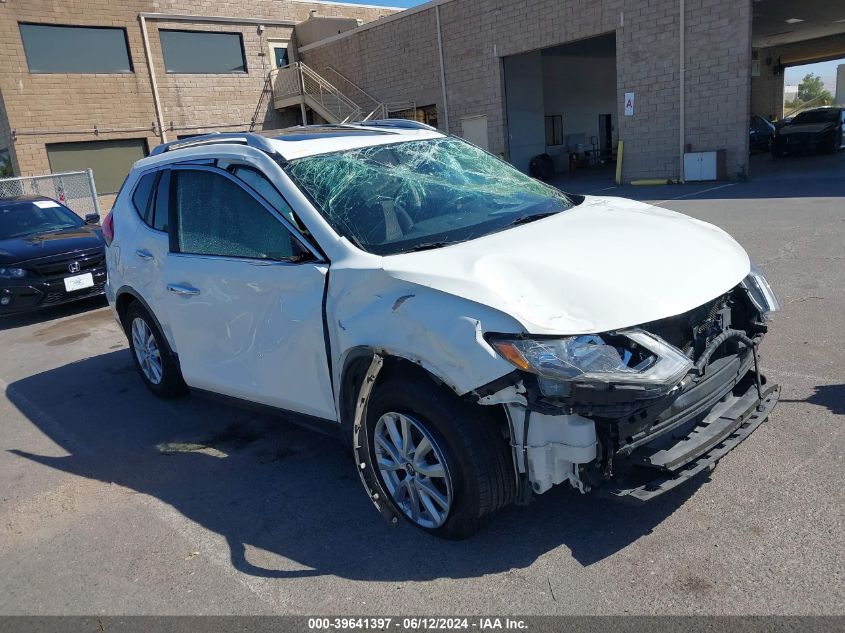 2017 Nissan Rogue Sv VIN: JN8AT2MT1HW154192 Lot: 39641397