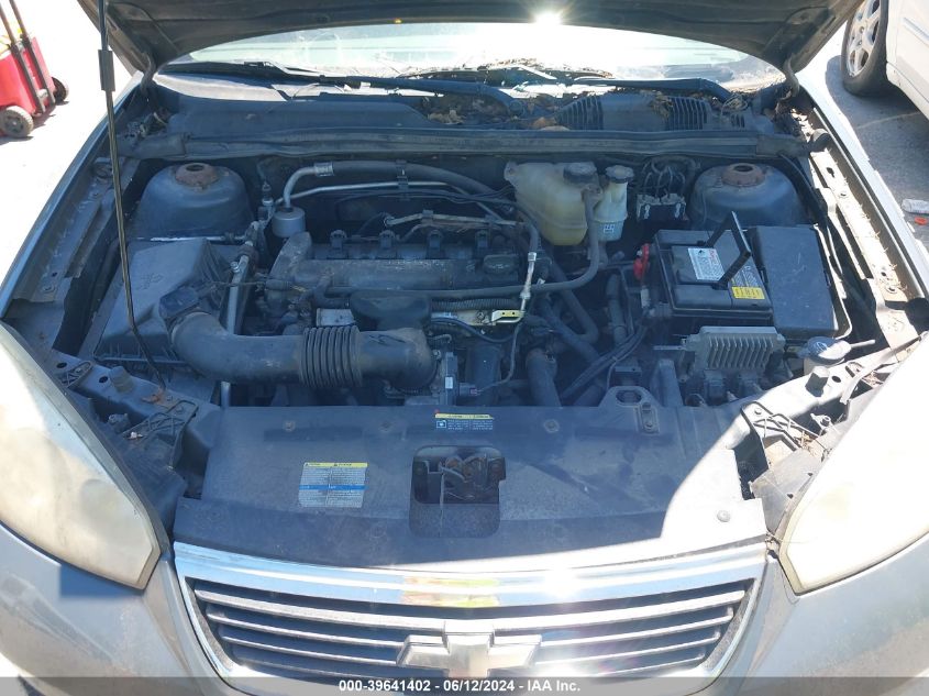 2007 Chevrolet Malibu Ls VIN: 1G1ZS58F47F124392 Lot: 39641402