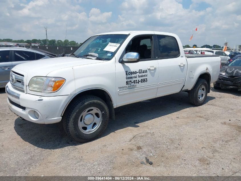 2006 Toyota Tundra Sr5 V8 VIN: 5TBET341X6S519735 Lot: 39641404