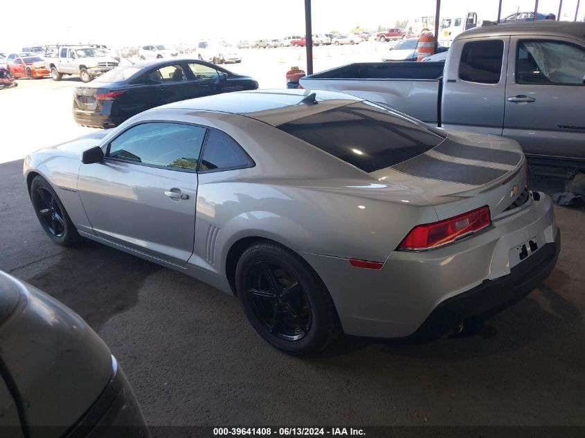 2014 Chevrolet Camaro Ls VIN: 2G1FA1E30E9237111 Lot: 39641408