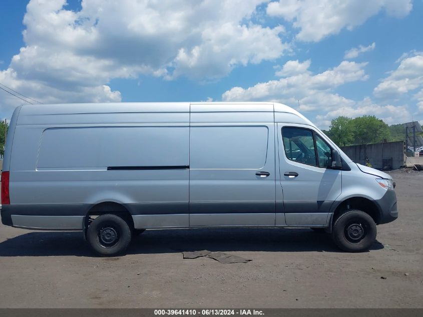 2023 Mercedes-Benz Sprinter 2500 High Roof 4-Cyl Diesel Ho VIN: W1Y4NDVY4PT145572 Lot: 39641410