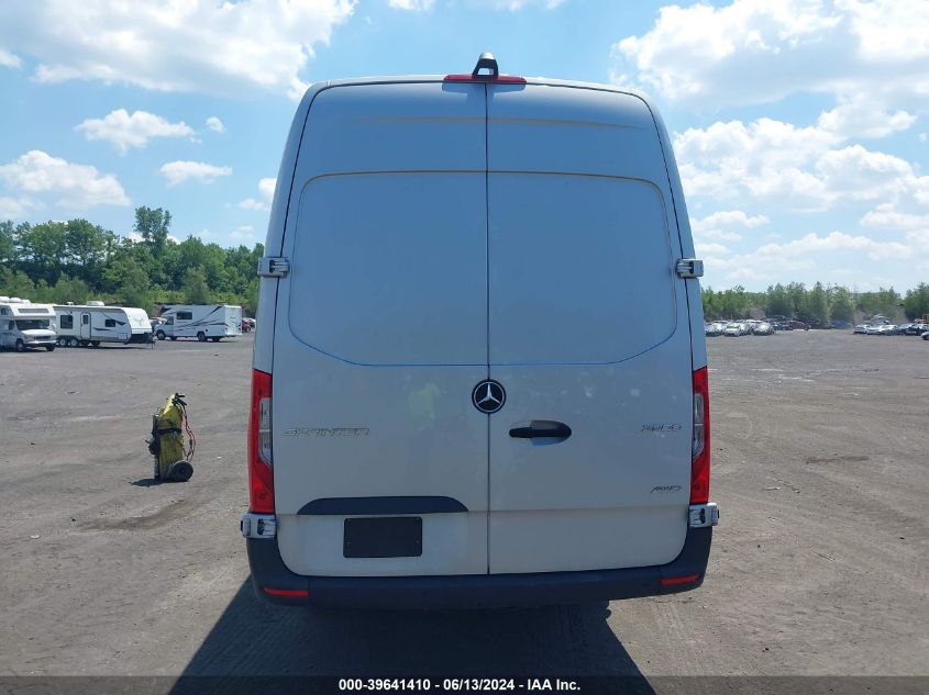 2023 Mercedes-Benz Sprinter 2500 High Roof 4-Cyl Diesel Ho VIN: W1Y4NDVY4PT145572 Lot: 39641410