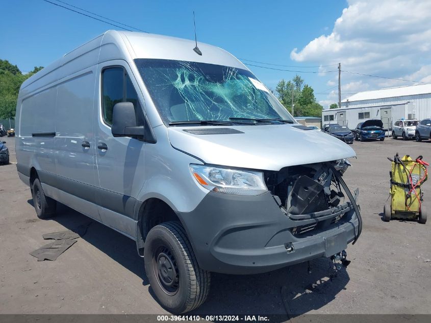 2023 Mercedes-Benz Sprinter 2500 High Roof 4-Cyl Diesel Ho VIN: W1Y4NDVY4PT145572 Lot: 39641410