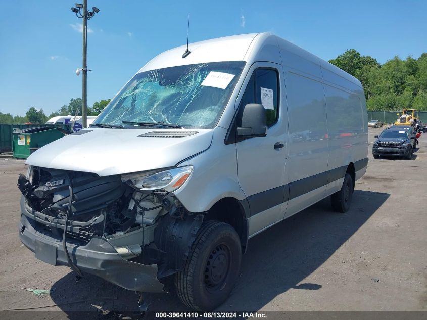 2023 Mercedes-Benz Sprinter 2500 High Roof 4-Cyl Diesel Ho VIN: W1Y4NDVY4PT145572 Lot: 39641410