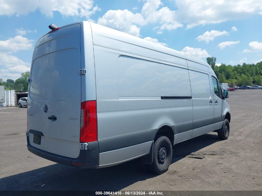 2023 Mercedes-Benz Sprinter 2500 High Roof 4-Cyl Diesel Ho VIN: W1Y4NDVY4PT145572 Lot: 39641410