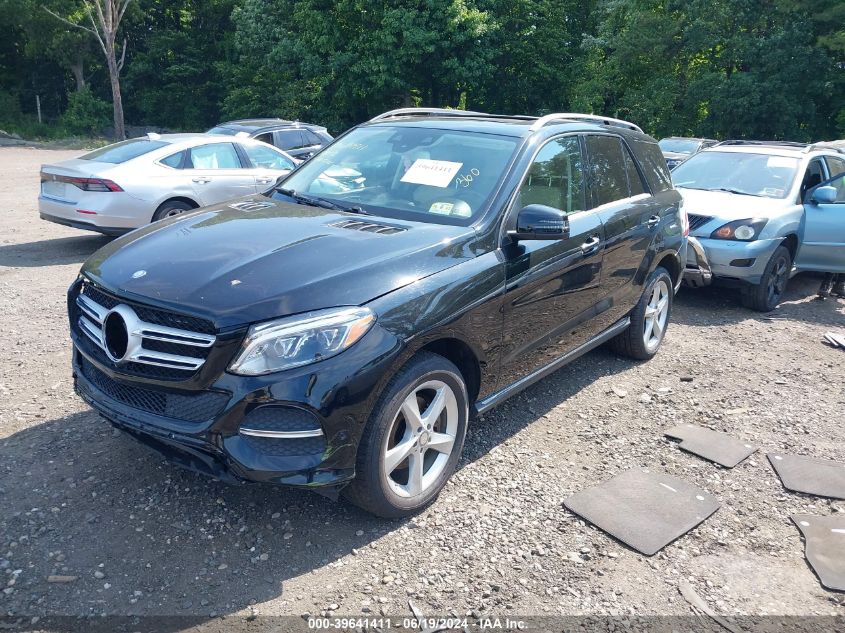 2017 Mercedes-Benz Gle 350 4Matic VIN: 4JGDA5HB7HA815248 Lot: 39641411