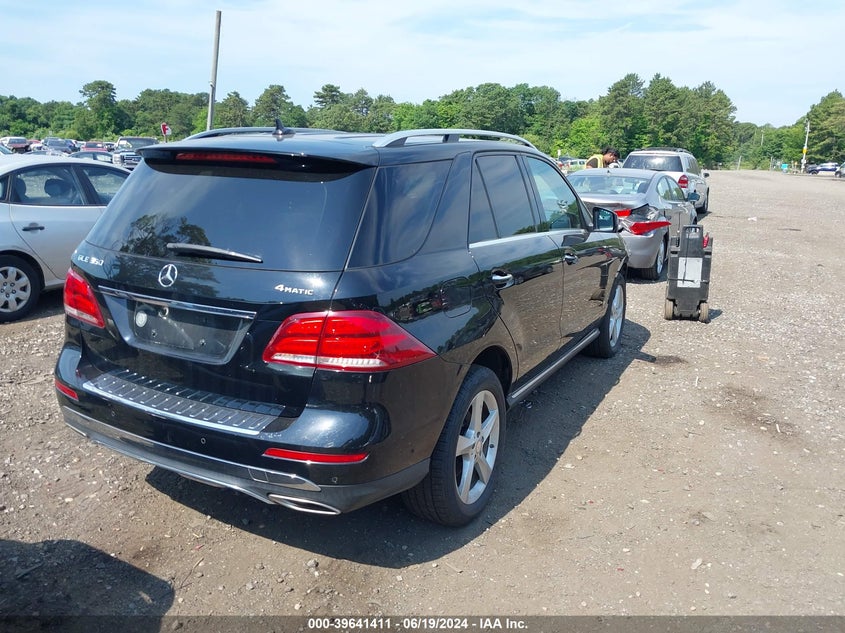 2017 Mercedes-Benz Gle 350 4Matic VIN: 4JGDA5HB7HA815248 Lot: 39641411