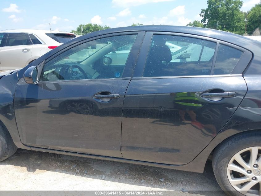 2012 Mazda Mazda3 I Touring VIN: JM1BL1V7XC1613060 Lot: 39641415