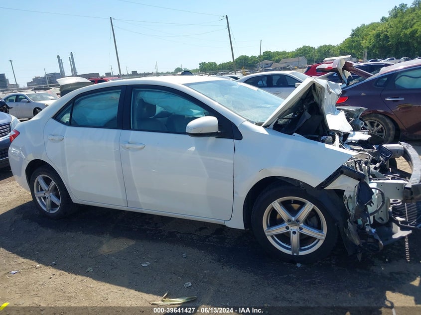 2015 Toyota Corolla Le VIN: 5YFBURHE8FP226478 Lot: 39641427