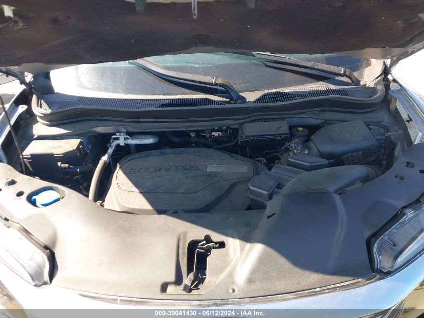 2020 Honda Pilot 2Wd Ex-L VIN: 5FNYF5H55LB007692 Lot: 39641430