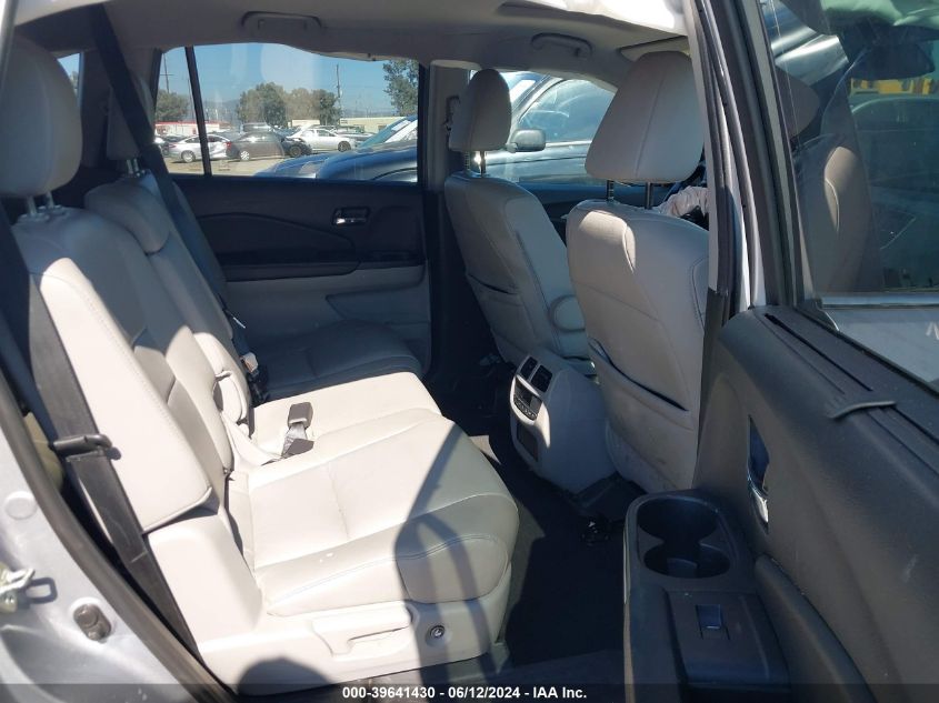 2020 Honda Pilot 2Wd Ex-L VIN: 5FNYF5H55LB007692 Lot: 39641430