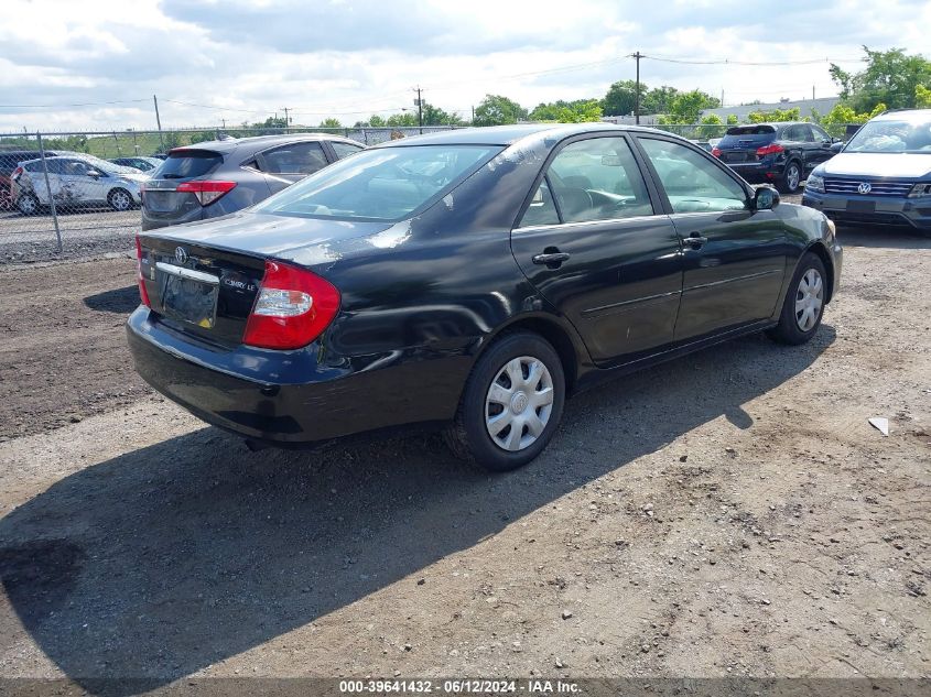 2003 Toyota Camry Le VIN: 4T1BE32KX3U204372 Lot: 39641432