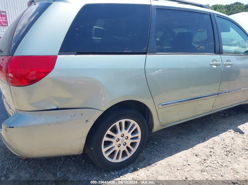 2008 Toyota Sienna Limited VIN: 5TDBK22C88S013125 Lot: 39641438