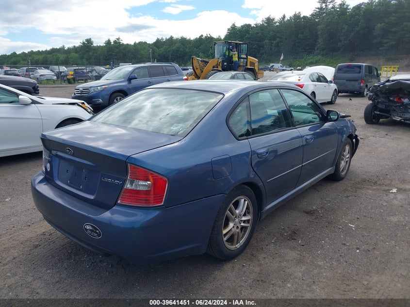 2005 Subaru Legacy 2.5I Limited VIN: 4S3BL626257227709 Lot: 39641451